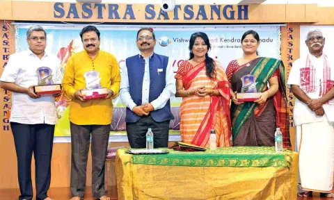Journalists were honoured on the occasion of Narada Jayanthi held in Chennai