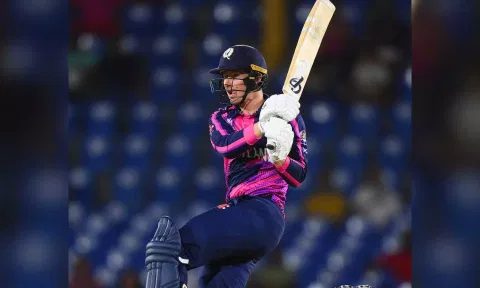 Brandon McMullen (Photo: X/cricketscotland)&nbsp;