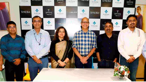 From the left - Mr.Dinesh Kumar, Mr. Anirban Banerjee, Ms.Shalini Gupta, Mr. C K Venkataraman, Mr. Ajay Dwivedi &amp; Mr. Narasimhan YL