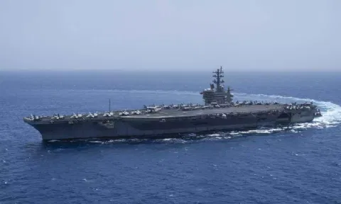 USS Aircraft carrier (Photo: AP)