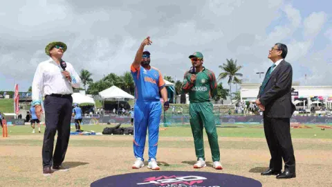 Bangladesh opted to bowl after winning the toss against India (Photo/X)