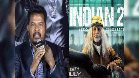 S Shankar(Image/ANI), ‘Indian 2’ poster (Image/ANI)