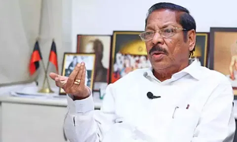 DMK organising secretary R S Bharathi&nbsp;