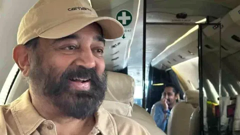 &nbsp;Veteran star Kamal Haasan and his ‘Indian 2’ co-actor Siddharth (Photo/Instagram)