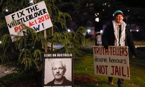 Julian Assange&nbsp;