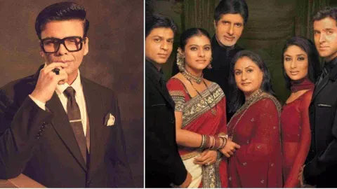 Filmmaker Karan Johar; Still from Kabhi Khushi Kabhie Gham