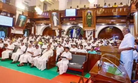 Minister for Prohibition and Excise S Muthusamy tables bill in assembly (Daily Thanthi)