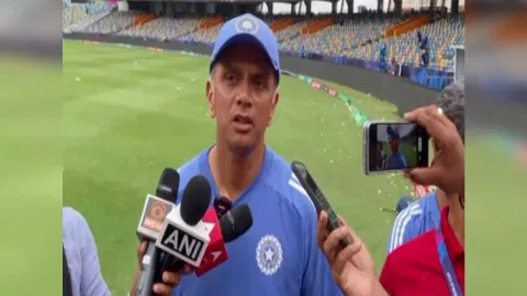 Rahul Dravid. (Picture: ANI)