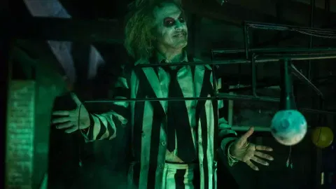 &nbsp;Filmmaker Tim Burton's film 'Beetlejuice Beetlejuice'