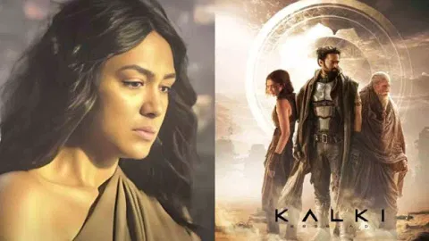 &nbsp;Actress Mrunal Thakur; Still from 'Kalki 2898 AD'