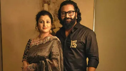 Pragathi Shetty; Rishab Shetty&nbsp;
On the special occasion, his wife Pragathi Shetty