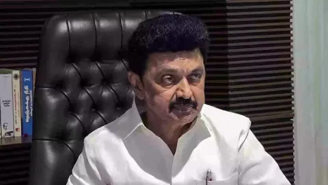 Chief Minister M K Stalin