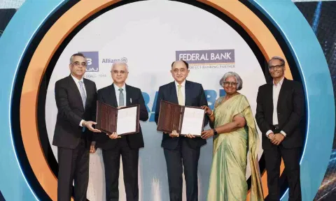 &nbsp;Exchange of MOU between Federal Bank and Bajaj Alliance Life Insurance Company