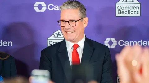 Britain's Labour Party leader Keir Starmer