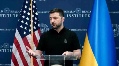 Ukrainian President Volodymyr Zelenskyy&nbsp;