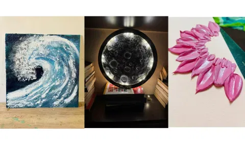 Texture artworks of Ashwina