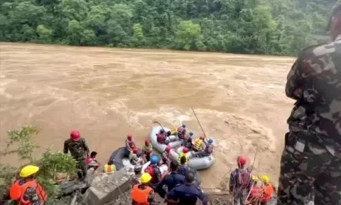Visual from the spot (Photo:PTI)