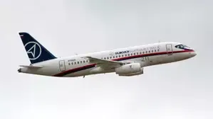 Sukhoi Superjet 100 passenger plane