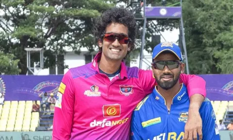 Visuals from the toss