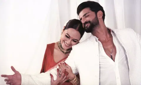Sonakshi Sinha with her husband Zaheer Iqbal (Instagram)
