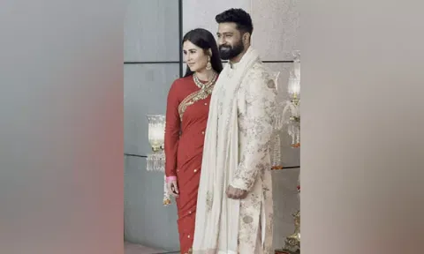 &nbsp;Vicky Kaushal and Katrina Kaif