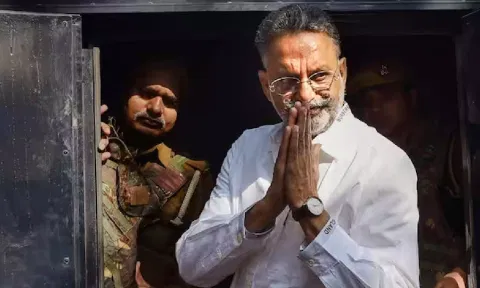 Late gangster-turned-politician Mukhtar Ansari (PTI)