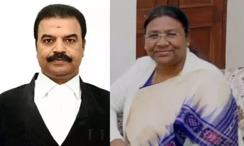 Chief Justice of the Madras High Court R Mahadevan,&nbsp; President Droupadi Murmu