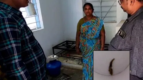 Government primary school in Devarasampatti village (Thanthi Tv)