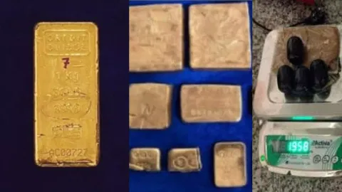 DRI seized gold in the Chennai Airport&nbsp;
