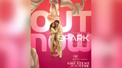 Third single 'Spark' poster