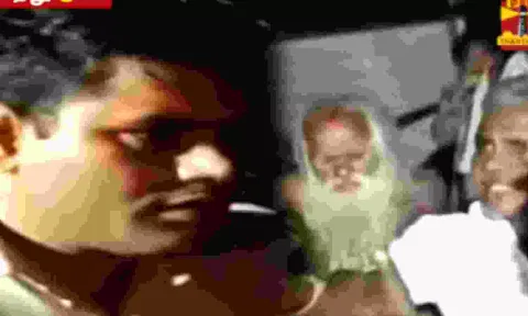 Video: Guard assaults elderly man sleeping on Chengalpattu railway station platform
