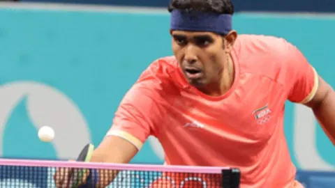 &nbsp;Sharath Kamal (IANS)