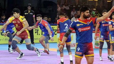 Pawan Sehrawat and Pardeep Narwal&nbsp;