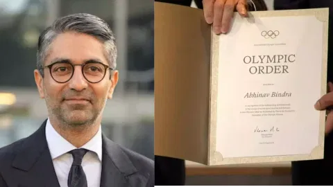 Abhinav Bindra was awarded the prestigious Olympic Order by the International Olympic Committee&nbsp;