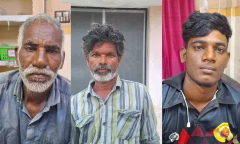 The injured fishermen (Dailythanthi)&nbsp;