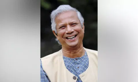 Nobel Laureate Professor Muhammad Yunus (PTI)