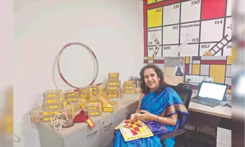 Vinita Sidhartha, the founder of Kreeda
