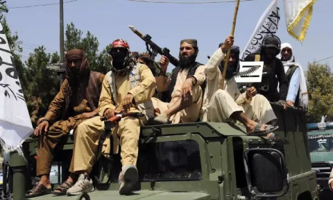 Taliban fighters (AP)