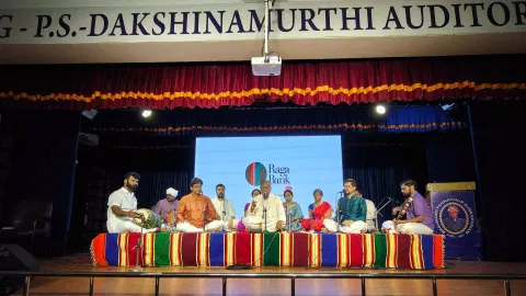 Still from Raga Bank Concert Series&nbsp;