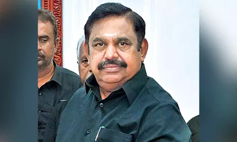 Leader of Opposition and AIADMK general secretary Edappadi K Palaniswami&nbsp;