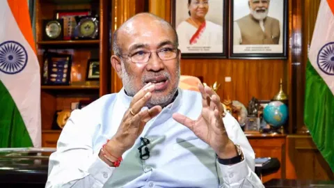 Manipur Chief Minister N Biren Singh
