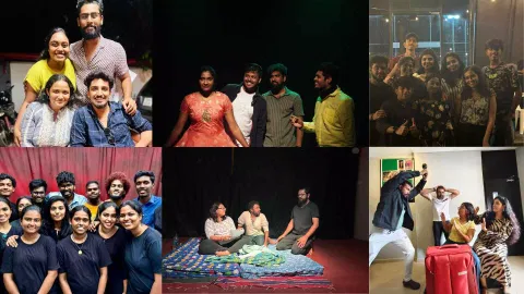 The teams of six different theatre plays&nbsp;&nbsp;