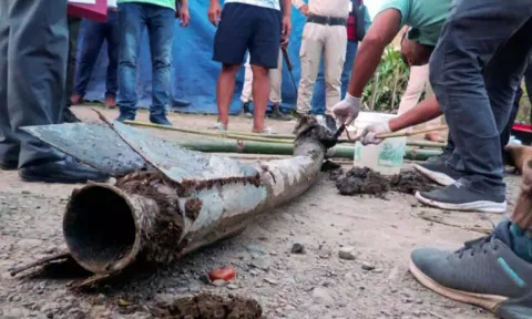 &nbsp;Rocket attack in Manipur