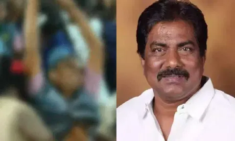Fainted school students; Minister for Commercial Taxes and Registration P Moorthy