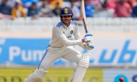 Shubman Gill&nbsp;
