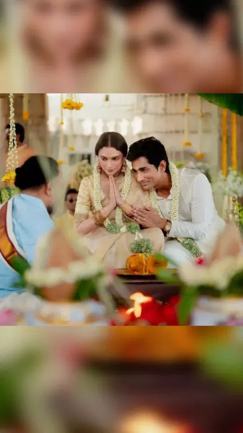 Aditi Rao Hydari, Siddharth tie the knot in traditional South Indian ceremony