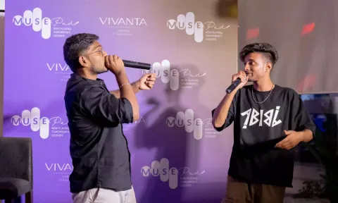 From the event