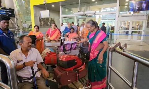 Rescued from Uttarakhand, TN pilgrims return to Chennai
