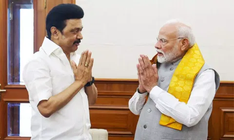Tamil Nadu CM Stalin meets PM Modi (X)