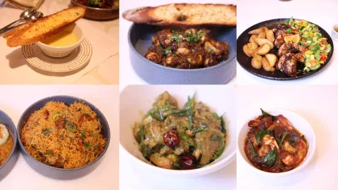 Dishes from Radisson Blu Hotel &amp; Suites GRT